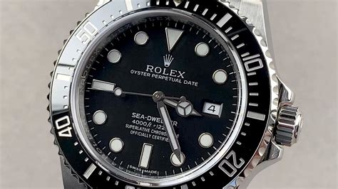 rolex oyster perpetual date sea dweller 4000|Rolex Sea-Dweller in stock.